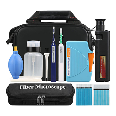 Fiber Optic Inspection Cleaning Tool Kit OR-780A